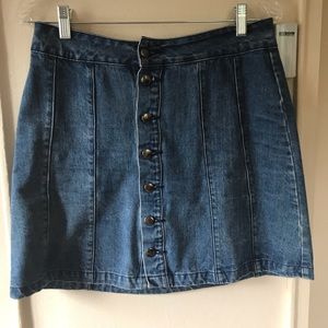 BDG Jean Skirt